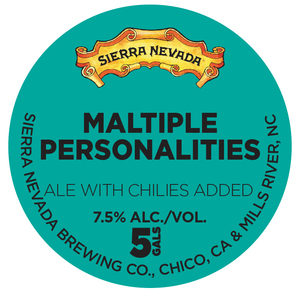 Sierra Nevada Maltiple Personalities May 2017