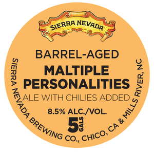 Sierra Nevada Barrel-aged Maltiple Personalities May 2017