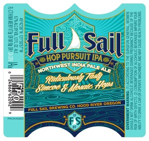 Full Sail Hop Pursuit IPA May 2017