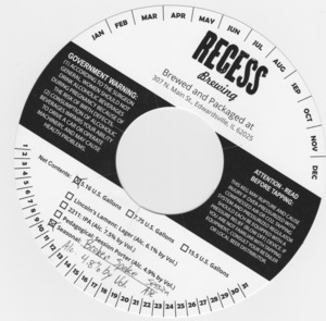 Recess Brewing Broken Spoke