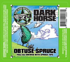 Dark Horse Brewing Company Obtuse Spruce Pale Ale