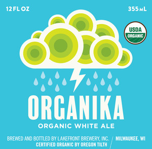 Lakefront Brewery Organika Organic White May 2017