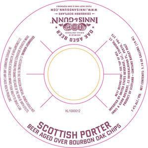 Innis & Gunn Scottish Porter May 2017