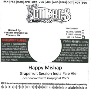 Happy Mishap Grapefruit Session India Pale Ale