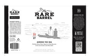 The Rare Barrel Across The Sea May 2017