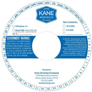 Kane Brewing Company Corduroy Lines