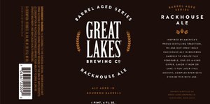 Great Lakes Brewing Company Barrel Aged Rackhouse Ale May 2017