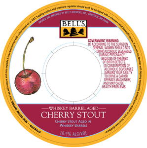 Bell's Whiskey Barrel Aged Cherry Stout May 2017