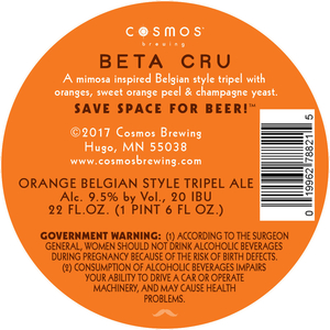 Cosmos Brewing Beta Cru