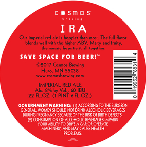 Cosmos Brewing Ira