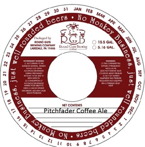 Pitchfader Coffee Ale May 2017