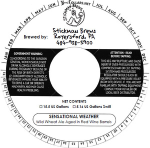 Stickman Brews Sensational Weather May 2017