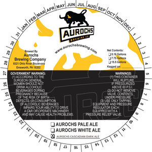 Aurochs Cascadian Dark Ale 