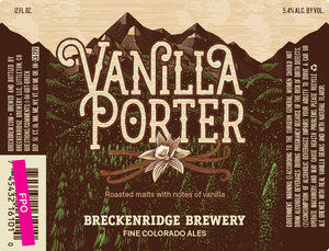 Breckenridge Brewery, LLC Vanilla Porter