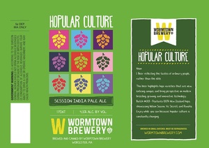 Hopular Culture Session India Pale Ale May 2017