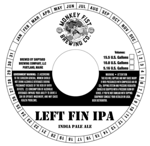 Monkey Fist Brewing Company Left Fin IPA