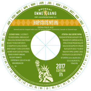 Ommegang Hopstate Ny IPA