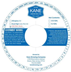 Kane Brewing Company First Peak