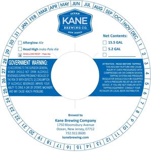 Kane Brewing Company Shallow Reef