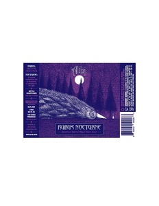 Rubus Nocturne Barrel-aged Dark Sour Ale With Raspberry May 2017