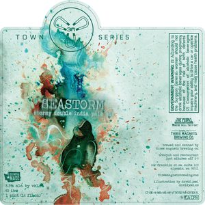 Three Magnets Brewing Co. Seastorm Double India Pale Ale May 2017