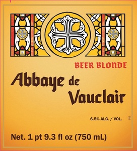 Abbaye De Vauclair Abbaye Blonde