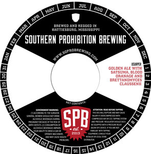 Southern Prohibition Brewing Usurper