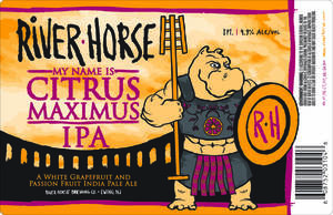 River Horse My Name Is Citrus Maximus IPA