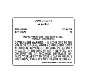 Goose Island Le Gardien