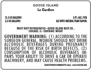 Goose Island Le Gardien