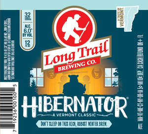 Long Trail Brewing Company Hibernator May 2017