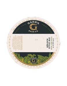 Garr¿s Beer Co. KÖlsch Style Ale - With Lime Basil