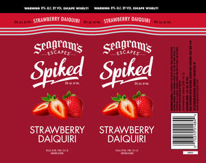 Seagram's Escapes Spiked Strawberry Daiquiri