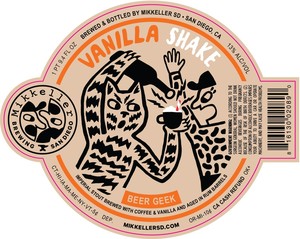 Mikkeller Ba Rum Vanilla Shake May 2017