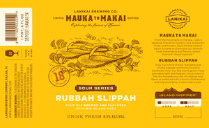 Lanikai Brewing Company Rubbah Slippah