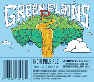Defiance Brewing Co. Green Plains