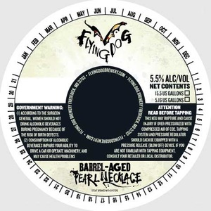 Flying Dog Barrel-aged Pearl Necklace May 2017