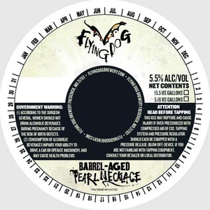 Flying Dog Barrel-aged Pearl Necklace