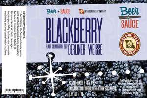 Missouri Beer Company-beer Sauce Shop Blackberry Berliner Weisse