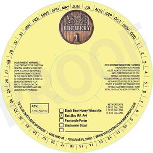 Ye Olde Brothers Brewery East Bay IPA