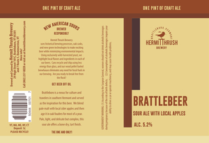 Hermit Thrush Brewery Brattlebeer