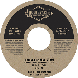 Boulevard Whiskey Barrel Stout