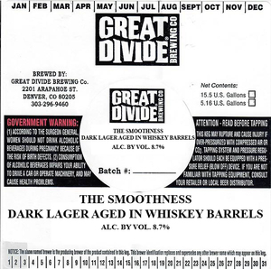 Great Divide Brewing Co. The Smoothness