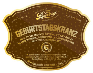 The Bruery Geburtstagskranz