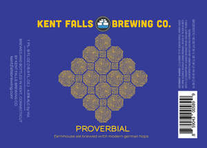 Kent Falls Brewing Co Proverbial Bottle