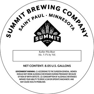 Summit Brewing Company Keller Pils