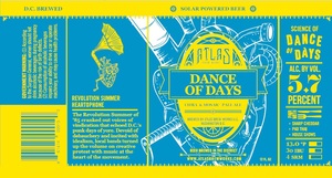 Atlas Brew Works Dance Of Days May 2017