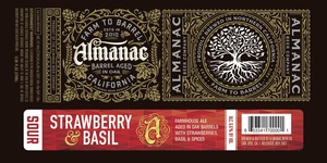 Almanac Beer Co. Strawberry & Basil