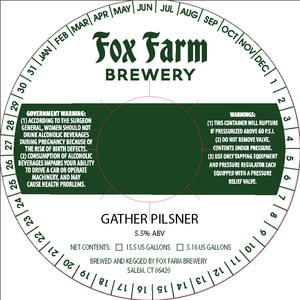 Gather Pilsner May 2017