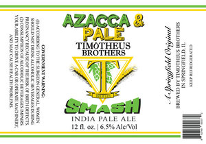 Azacca And Pale Smash India Pale Ale 